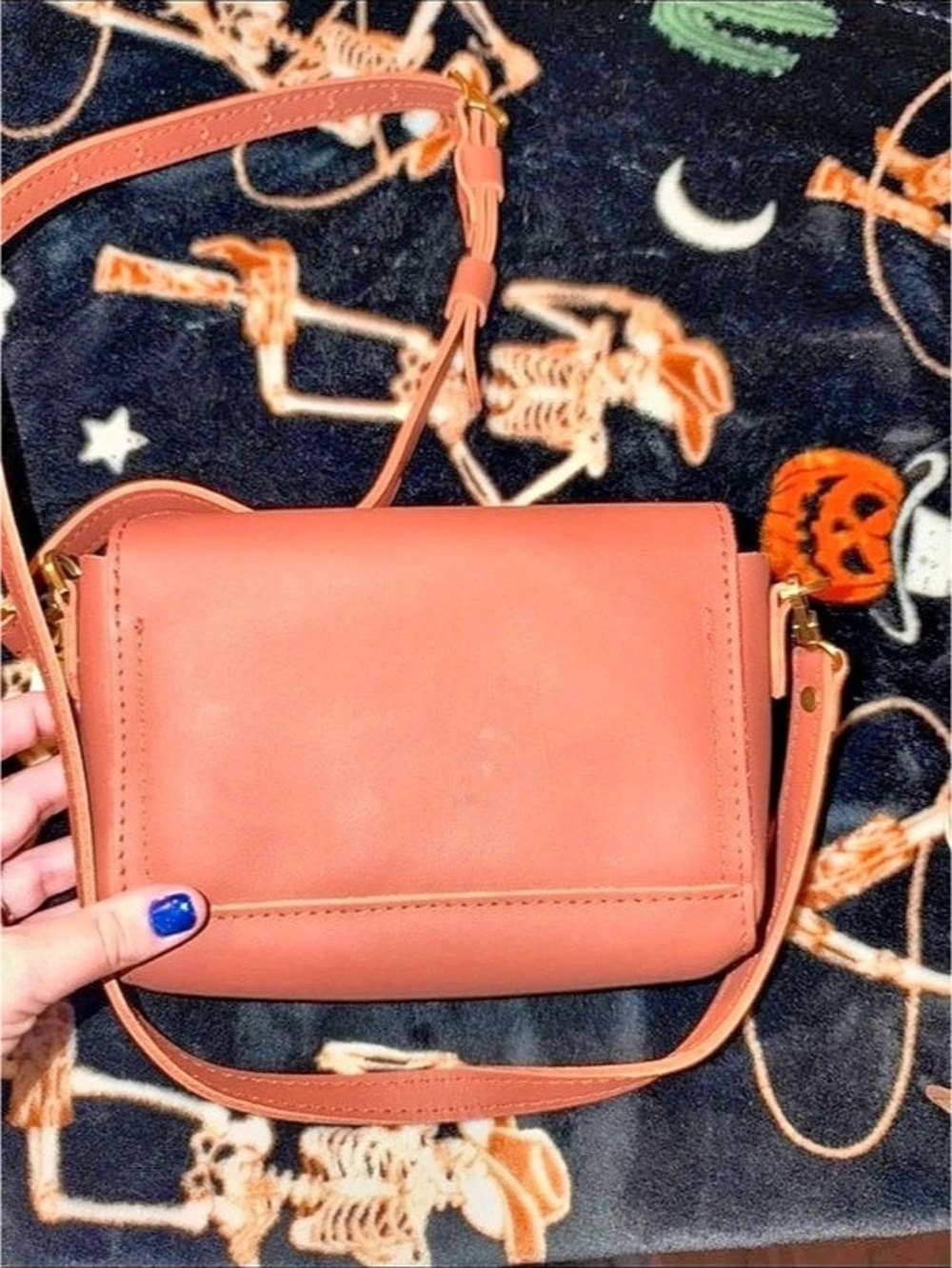 Portland Leather Goods Metro Mini Crossbody Bag Pink